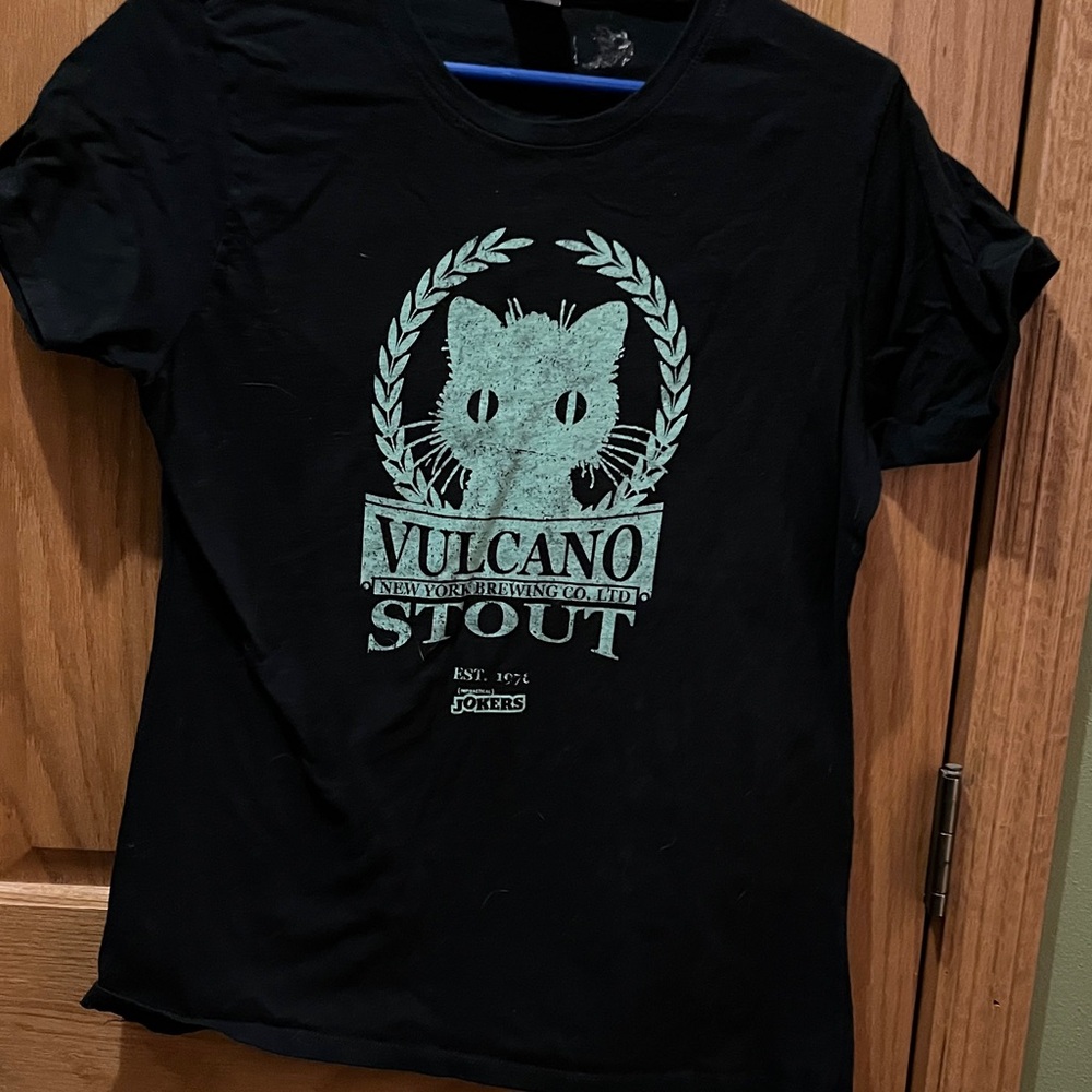Port and Company Black Tee with Green Graphic Impractical Jokers